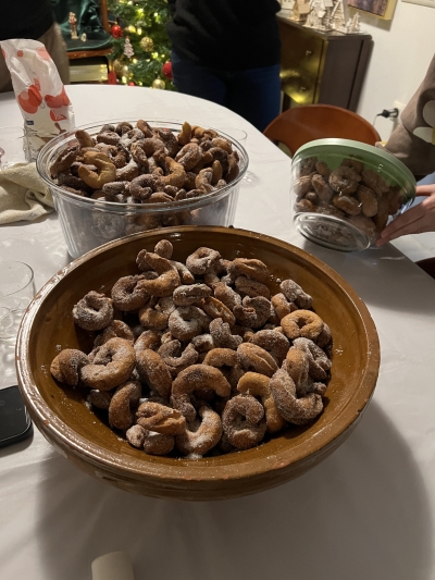 Imagen de cabecera: roscos de anís de Navidad caseros"